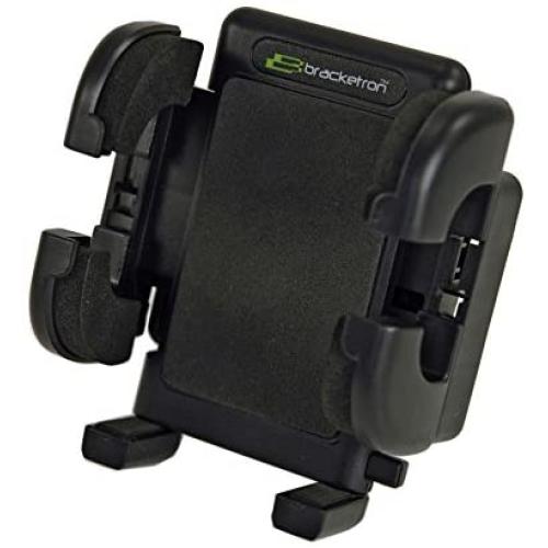 Bracketron Grip-iT Universal Smartphone Air Vent Car Mount Phone Holder Hands Free iPhone X 8 Plus 7 SE 6s 6 5s 5 4s Samsung Galaxy S9 S8 S7 S6 S5 Note Google Pixel 2 XL LG Nexus Sony Nokia PHV-200-BL