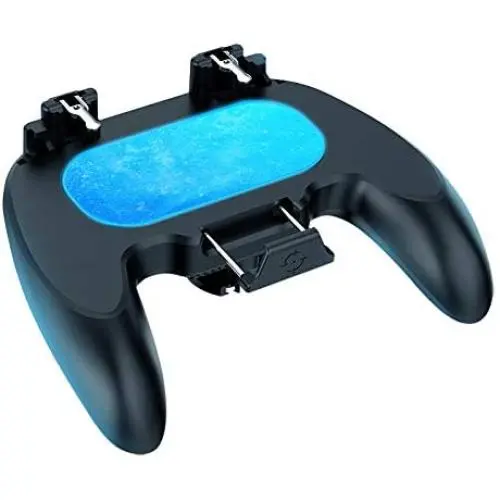 Alician H12 Mobile Gamepad ABS+Zinc Alloy with Semiconductor Cooling Shooting Game Artifact for Phones Alician H12 Mobile Gamepad ABS+Zinc Alloy with Semiconductor Cooling Shooting Game Artifact for Phones