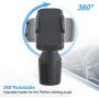 Yeegewin Universal Car Phone Holder Cup Holder Cell Phone Mount with Three-Side Grips and One-Touch Design Compatible with All Smartphones