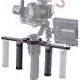 UURig DH13 Dual Handle Grip for DJI Ronin S/Ronin SC Camera Stabilizer, Cold Shoe Microphone/Light/Monitor Extension Position Adjustable
