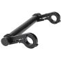 LYDshop Lucid Bike Handlebar Extender, Aluminum Alloy Bicycle Handlebar Extension Double Clamp Bike Bracket Bicycle Accessories for Holding Flashlight Speedometer GPS Phone Mount Holder