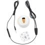 Ultimate Invisible earpiece Wireless Hidden Covert Earphone kit for Phone Call and Music(with Earpiece and Inductive Loop)