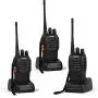 Ansoko Walkie Talkies Rechargeable Long Range Two Way Radios 16-Channel with Earpiece Battery n Charger (3 Pack)