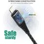 Long iPhone Charger 10ft, CABEPOW 2Pack 10 Feet Lightning Cable, Data Sync Fast iPhone USB Charging Cable Cord for iPhone Xs/XS Max/XR/X / 8/8 Plus / 7/7 Plus / 6/6 Plus / 5s and More (Black) Long iPhone Charger 10ft, CABEPOW 2Pack 10 Feet Lightning Cable, Data Sync Fast iPhone USB Charging Cable Cord for iPhone Xs/XS Max/XR/X / 8/8 Plus / 7/7 Plus / 6/6 Plus / 5s and More (Black)