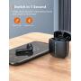 Wireless Earbuds, TaoTronics SoundLiberty 92 Bluetooth 5.0 Earbuds With Charging Case Hi-Fi Stereo TWS True Wireless Earbuds With Mic Smart Touch Control IPX8 Waterproof 30H PlayTime Wireless Earphone