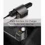 Car Charger,Multi USB Cigarette Lighter Adapter,Socket Splitter with 3 USB and Voltage Meter,Compatible for iPhone,iPad,Apple Watch,Airpods,Samsung,LG,HTC,GPS,Android Phone (Black)
