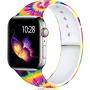 Laffav Compatible with Apple Watch Band 40mm 38mm 44mm 42mm for Women Men, Elegant Pattern Soft Silicone Sport Strap for iWatch Series 5 4 3 2 1