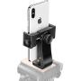 Universal Smartphone Tripod Adapter Cell Phone Holder Mount Adapter, Fits iPhone, Samsung, and All Phones, Rotates Vertical and Horizontal, Adjustable Clamp