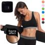 Abahub Waist Trimmer Ab Belt for Women & Men, Stomach Wrap Premium Waist Trainer