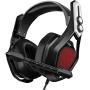 Mpow 7.1 USB Gaming Headset - Surround Stereo Sound - PS4 Headphones with Noise Canceling Mic & RGB Light Over Ear Headphones, Compatible with PC, PS4 Console, Laptop (Iron)