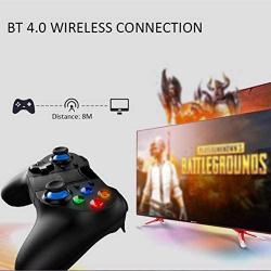 Greaked Wireless Bluetooth Gamepad Pubg MOBA Mobile Phone Game Android iOS Direct Connection Controller Mobile Joystick Black