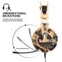 Gaming Headset,Headphone with 3.5mm Jack Stereo Sound Over-Ear Headphone with Microphone Volume Control for New Xbox one PS4 PC Laptop Mac Mobile Letton L1
