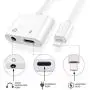[Apple MFi Certified] 2 Pack iPhone Headphones Adapter, Lightning to 3.5mm Headphone Jack Adapter Dongle Charger Jack AUX Audio 3.5 mm for iPhone 11/11 Pro/X/XS/XR/8/7 Support All iOS & Music Control