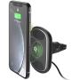 iOttie iTap 2 Wireless Magnetic Qi Wireless Charging Air Vent Mount || Compatible with IPhone XS XR X Max Samsung S10 S9  + Smartphones | + Dual Car Charger