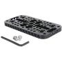 NICEYRIG Camera Cheese Mounting Plate, Universal Top Plate Applicable for URSA Mini 4K, Gimbal Stabilizer, Shoulder Rig System - 031