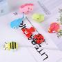 TUPARKA 18 Pcs Cable Protector for iPhone/ipad USB Cable, Plastic Cable Protectors Cute Fish Dinosaur Animals Charging Cable Saver, Phone Accessory Pr