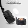 Bluetooth Headphones with Microphone, YAMAY Bluetooth Headset Wireless Headphones on Ear with Noise Cancelling Boom Mic Mute Key Clear Sound, Foldable Headset for Cell Phones PC Tablet Home Office