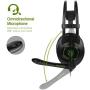 SADES 3.5MM Stereo Surround Gaming Headset with Microphone Volume Control Headphones for PC/MAC/PS4/Smartphone/Table