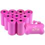 Downtown Pet Supply Dog Pet Waste Poop Bags with Leash Clip and Bag Dispenser - 180, 220, 500, 700, 880, 960, 2200 Bags