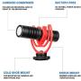BOYA BY-VG330 Smartphone Video Rig with Mini Tripod, Extension Tube, and Video Microphone Compatible with iPhone 11, 11 Pro, XS, XR, X, 8, 7 and Android - for YouTube, TIK Tok, Facebook, Vlogging