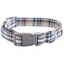 Lionet Paws Dog and Cat Collar with Bowtie Grid Collar Plastic Buckle Light Adjustable Collars for Small Medium Large Dogs