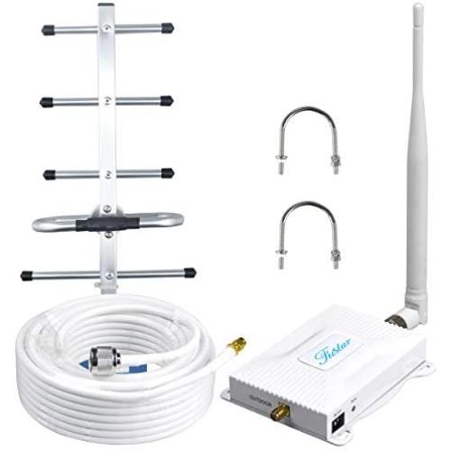 GSM 850mhz Cell Phone Signal Booster AT&T Verizon Signal Booster Band 5 2G 3G 4G CDMA AT&T Cricket Verizon Cell Phone Booster Extender Repeater Cell Signal Booster Amplifier Improves 2G 3G Phone Calls