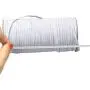 NIKB 1/8 inch Elastic for Sewing Masks 100-Yards White Elastic Cord for Masks Elastic Bands for Sewing Flat Elastic Rope for Crafting/Heavy Stretch Knit Elastic Spool NIKB 1/8 inch Elastic for Sewing Masks 100-Yards White Elastic Cord for Masks Elastic Bands for Sewing Flat Elastic Rope for Crafting/Heavy Stretch Knit Elastic Spool