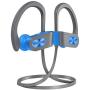 Mpow Flame S Bluetooth Headphones Sports, aptX-HD Bass+ Loud Sound, Bluetooth 5.0 Sport Headphones Running Earbuds W/12H Playtime, IPX7 Waterproof, cVc8.0 Noise Cancelling Mic W/Carrying Case,BlueGrey