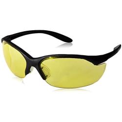 Howard Leight by Honeywell Vapor II Sharp-Shooter Anti-Glare Shooting Glasses, Amber Lens (R-01536)