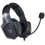 ONIKUMA K8 Gaming Headset, Stereo Headphones with Crystal Clear Sound, LED Lights, Noise-canceling Microphone, for Playstation 4/Xbox One S/Nintendo Switch/PC/Laptop/Tablet/Mobile Phone