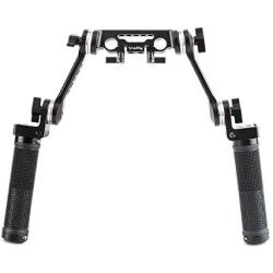 SMALLRIG Rosette Handle Kit with Rosette Extension Arm for Camera Shoulder Rig Support - 2002