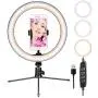 10”Ring Light CUMIZON LED Dimmable Desktop Lamp Selfie Ring Light with Tripod Stand & Cell Phone Holder for YouTube Video,Led Camera Ringlight for Live Stream,Makeup 10”Ring Light CUMIZON LED Dimmable Desktop Lamp Selfie Ring Light with Tripod Stand & Cell Phone Holder for YouTube Video,Led Camera Ringlight for Live Stream,Makeup
