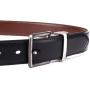 Mens Belt, Bulliant Leather Reversible Belt 1.25" For Mens Dress Casual Golf Belt,One Reverse for 2 Colors