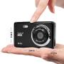 HD Mini Digital Camera with 2.8 Inch TFT LCD Display, Digital Point and Shoot Camera Video Camera Student Camera, Indoor Outdoor for Kids/Beginners/Seniors (Black)