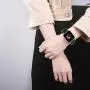 MITERV Compatible with Apple Watch Band 38mm 40mm 42mm 44mm Soft Floral Fabric Elastic Scrunchies iWatch Bands for Apple Watch Series 5,4,3,2,1