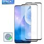 Galaxy S10 Screen Protector, 2 Pack Tempered Glass Full Coverage Screen Protector, HD Clarity, Case Friendly, Anti Scratch, Support Fingerprint Unlock for Samsung Galaxy S10 (6.1")