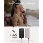 Anker PowerCore Slim 10000 PD 10000mAh Portable Charger USB-C Power Delivery (18W) Power Bank for iPhone 8/8+/X/XS/XR/XS Max, Samsung Galaxy S10, Pixel 3/3XL, iPad Pro 2018, and More (Fossil Gray) Anker PowerCore Slim 10000 PD 10000mAh Portable Charger USB-C Power Delivery (18W) Power Bank for iPhone 8/8+/X/XS/XR/XS Max, Samsung Galaxy S10, Pixel 3/3XL, iPad Pro 2018, and More (Fossil Gray)