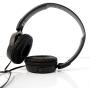 SONY Over Ear Best Stereo Extra Bass Portable Headphones Headset for Apple iPhone iPod / Samsung Galaxy / mp3 Player / 3.5mm Jack Plug Cell Phone (Black) …