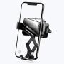 Meifigno Car Phone Mount, Air Vent Car Phone Holder, Gravity Auto-Clamping Hands-Free Car Mount Compatible with iPhone SE/11 Pro Max/Xs/XR/8 Plus, Samsung Galaxy S20+ Ultra Note10 Plus & All