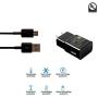 Adaptive Fast Charger 15W Power (Wall Charger + Type C USB Cable) Compatible with Samsung Galaxy S8 / S8+ / S9 / S9+ / S10e / S10 / S10+ / Note8 / Note 9 /