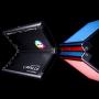 Falcon Eyes F7 Fold RGB On Camera Video Light 24W 2500K-9000K with Honeycomb and Magic Arm,Support Mobile App for Video/Photo/Product Photography