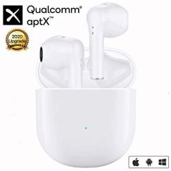 Wireless Earbuds Touch Control Bluetooth 5.0 in-Ear Noise Cancelling 3D Stereo Earphones IPX5 Waterproof Wireless Bluetooth Earbuds Built in Mic Headsets for Airpods Apple iPhone Android