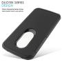 CasemartUSA Phone Case for [Motorola Moto E5 (XT1920DL)], [DuoTEK Series][Black] Shockproof Cover [Impact Resistant][Defender] for Moto E5 (Tracfone, Simple Mobile, Straight Talk, Total Wireless)