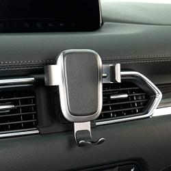 Phone Holder for Mazda CX-5, Dashboard Air Vent Adjustable Cell Phone Holder for Mazda CX5 2019 2018, Phone Mount for iPhone 8 iPhone X,Wireless Charging Smartphone 5.5~6 Inch