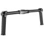 Neewer Dual Hand Grip for Neewer Crane M Zhiyun Crane M 3 Axis Hand Stabiliser Non-Slip Durable Camera Gimbal Space Aluminium Alloy Black