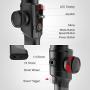 MOZA Air 2 with iFocus-M Wireless Motor, 3-axis Gimbal Stabilizer, 9Lb Payload 8 Follow Modes 16h Run-time for DSLR Mirrorless Pocket Cinema Cameras, Multi-Function Ballhead & Hard Case Included