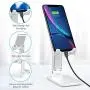 Cell Phone Stand Holder, Foldable Desktop Phone Stand, Extensiable Anti-Slip Base and Height Angle Adjustable Desk Phone Holder for iPad, Kindle, Mobile Phone, Tablet and Switch Cell Phone Stand Holder, Foldable Desktop Phone Stand, Extensiable Anti-Slip Base and Height Angle Adjustable Desk Phone Holder for iPad, Kindle, Mobile Phone, Tablet and Switch