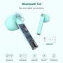 Wireless Earbuds, HSPRO Bluetooth 5.0 Earbuds Touch Control in-Ear True Wireless Headphones, 20 Hrs Playtime with Charging Case, Hi-Fi Stereo Earbuds with Built-in Mic for Sports and Work