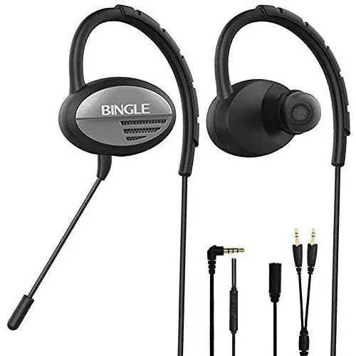 DLAND Sports Headphones Wired,Noise Cancelling Earhook Earbuds,Gaming Earphones with Detachable Microphone for PS4,Xbox,Laptop Computer, Cellphone.Inline Controls for Hands-Free Calling. DLAND Sports Headphones Wired,Noise Cancelling Earhook Earbuds,Gaming Earphones with Detachable Microphone for PS4,Xbox,Laptop Computer, Cellphone.Inline Controls for Hands-Free Calling.
