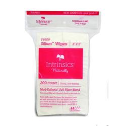 Intrinsics Petite Silken Wipes - 2&quotx2", 4-ply Blend of Soft Fibers, 200 Count